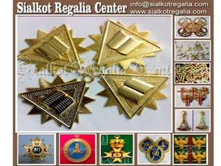 Masonic regalia officer collar jewel