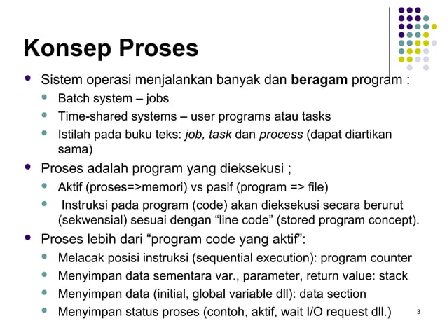 Proses di Sistem Operasi