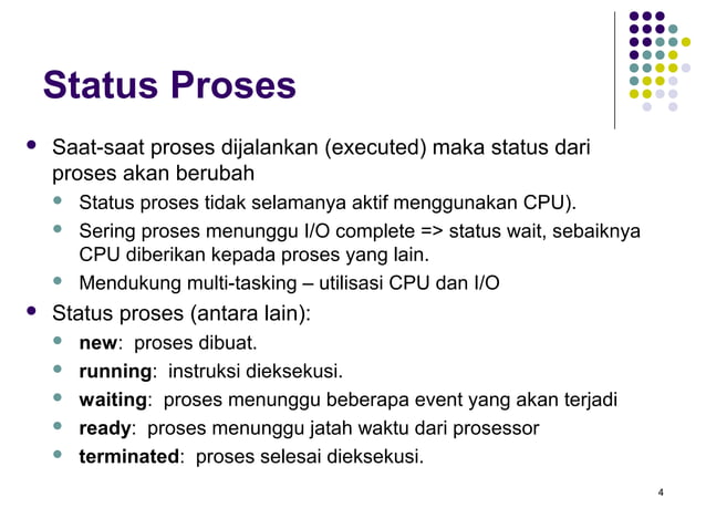 Proses di Sistem Operasi