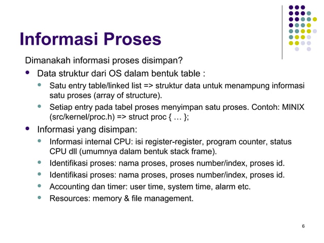 Proses di Sistem Operasi