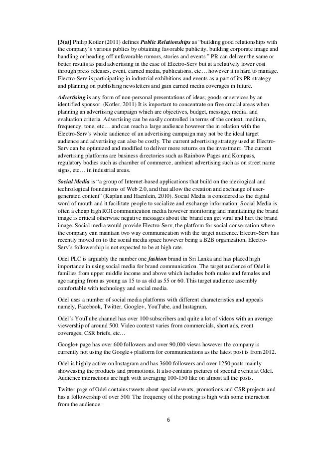 Cim level 4 integrated communications assignment example 03 picture