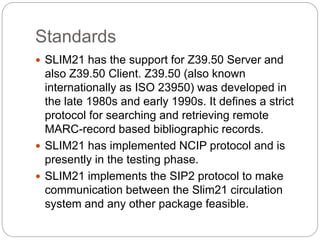 Project Report on Slim 21Software PPT Slides | PPTX