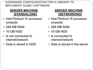 Project Report on Slim 21Software PPT Slides | PPTX