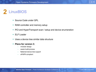 Slimline Open Firmware | PPT