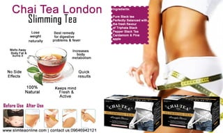 Slimming tea-chai-tea-london