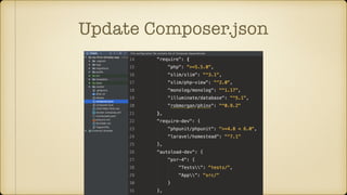Update Composer.json
 