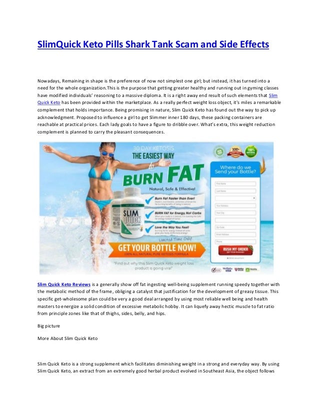 slimquick keto