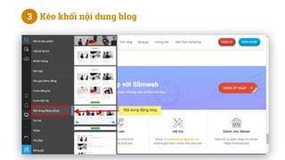 [Slimweb] Tự thiết kế web, blog và landing page chuẩn digital marketing