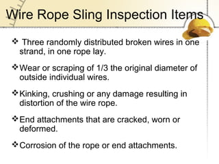 Wire Rope Distorting Slingsafety 1226191517188739-8 | PPT