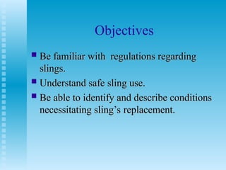Sling Safety Ppt Ppt