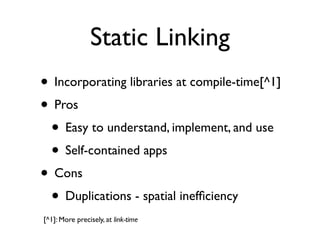 SLINKY: Static Linking Reloaded | PPT