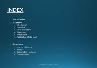 Slipform | PPTX