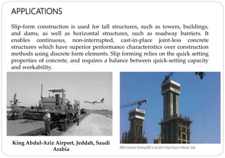 Slip form Construction Technology | PPTX