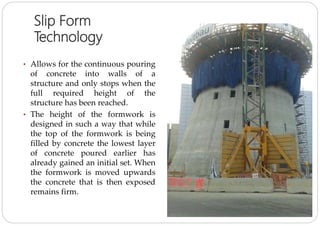 Slip form Construction Technology | PPTX