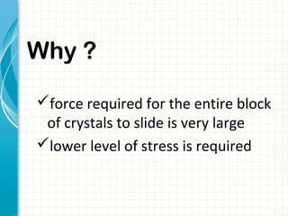 Sliding Line Method Slip Line Field Method - Presentation | PPT