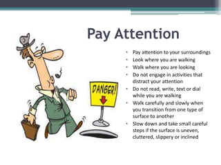 Stumblingly Slips, Trips & Falls | PPTX