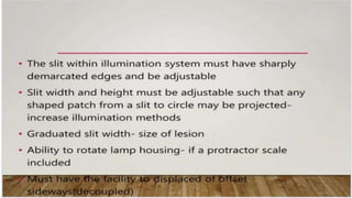 SLIT LAMP BIOMICROSCOPY EXAMINATION.pptx
