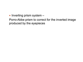 Image Inverting Prism Slit lamp biomicroscopy and operating microscope | PPTX