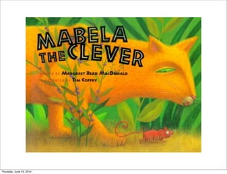 Thursday, June 19, 2014
 