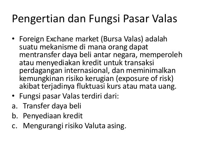 Slk Pasar Valuta Asing Slk Bab 12