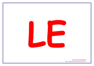 Art per l’art en educació
http://elblog-especial.blogspot.com.es/
 