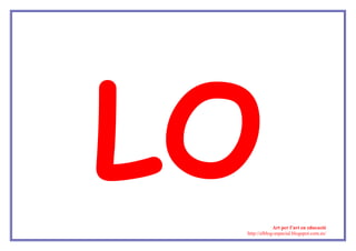 Art per l’art en educació
http://elblog-especial.blogspot.com.es/
 