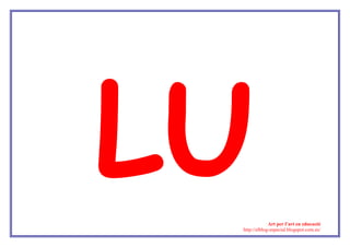 Art per l’art en educació
http://elblog-especial.blogspot.com.es/
 