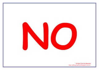 Art per l’art en educació
http://elblog-especial.blogspot.com.es/
 