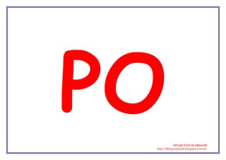 Art per l’art en educació
http://elblog-especial.blogspot.com.es/
 