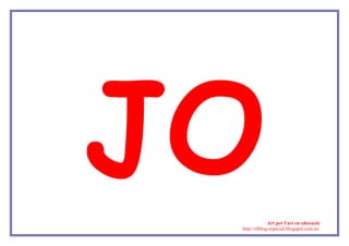 Art per l’art en educació
http://elblog-especial.blogspot.com.es/
 