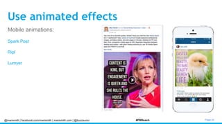How to Increase Facebook Engagement with BuzzSumo and Mari Smith Slide 42