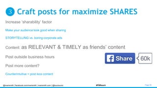 How to Increase Facebook Engagement with BuzzSumo and Mari Smith Slide 55