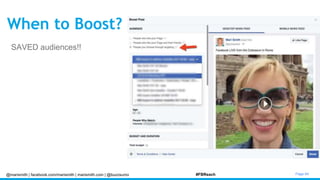 How to Increase Facebook Engagement with BuzzSumo and Mari Smith Slide 64