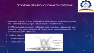 SLM-PTS BASED PAPR REDUCTION TECHNIQUES IN OFDM SYSTEM | PPTX