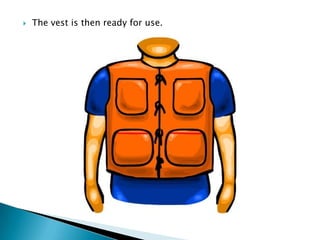 The vest is then ready for use.<br />