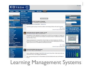 Learning Management Systems 