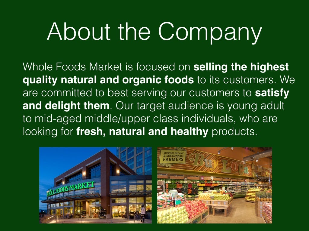Whole Foods Social Media Strategy Plan