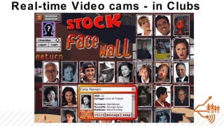 Real-time Video cams - in Clubs
 