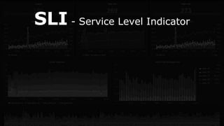 SLI - Service Level Indicator
 