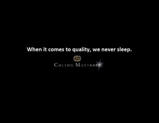 Slogan never sleep