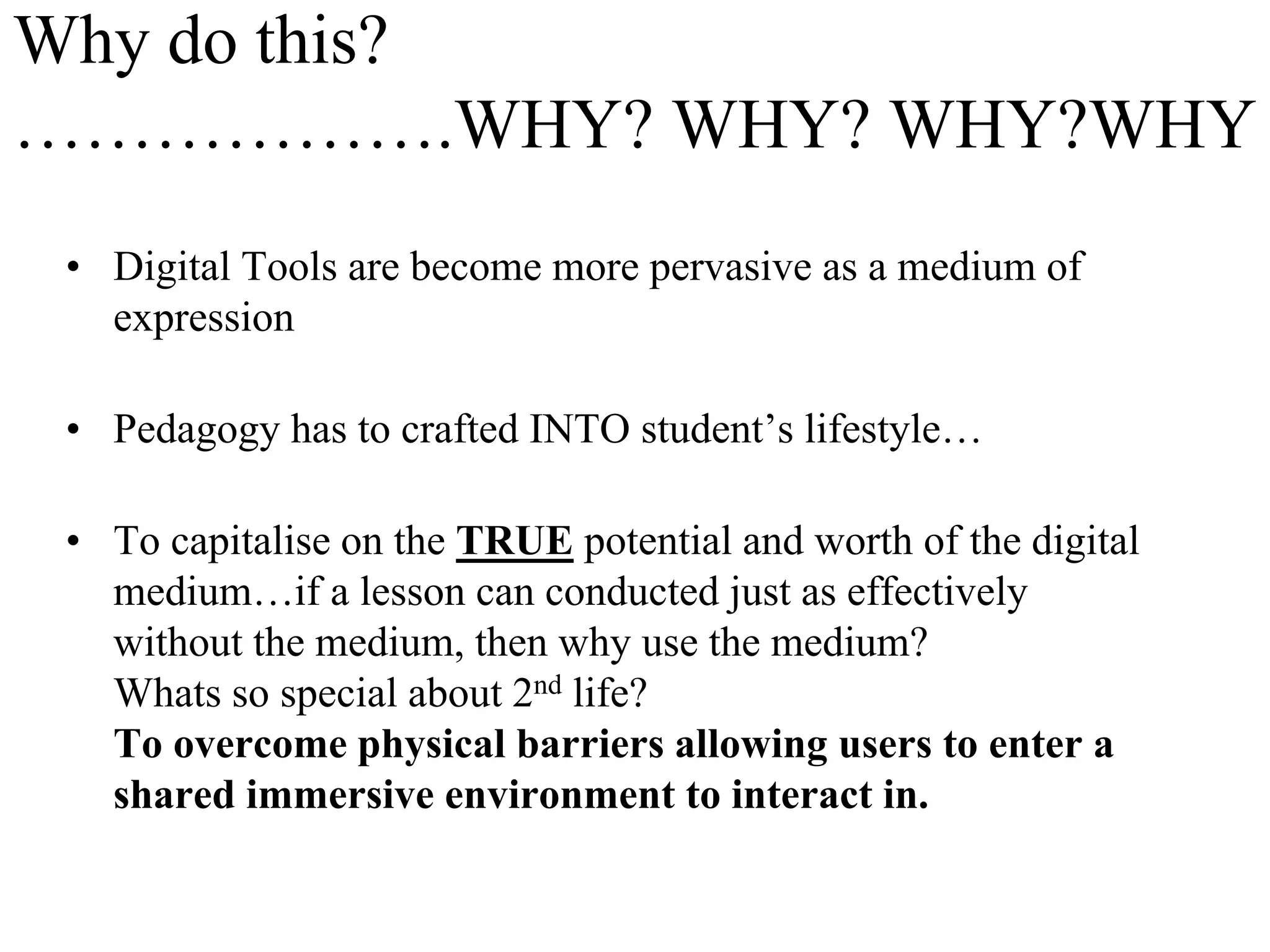 Sloodle Project Presentation