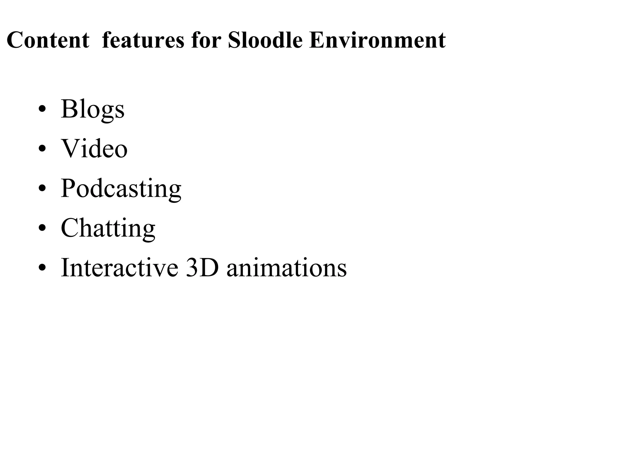 Sloodle Project Presentation