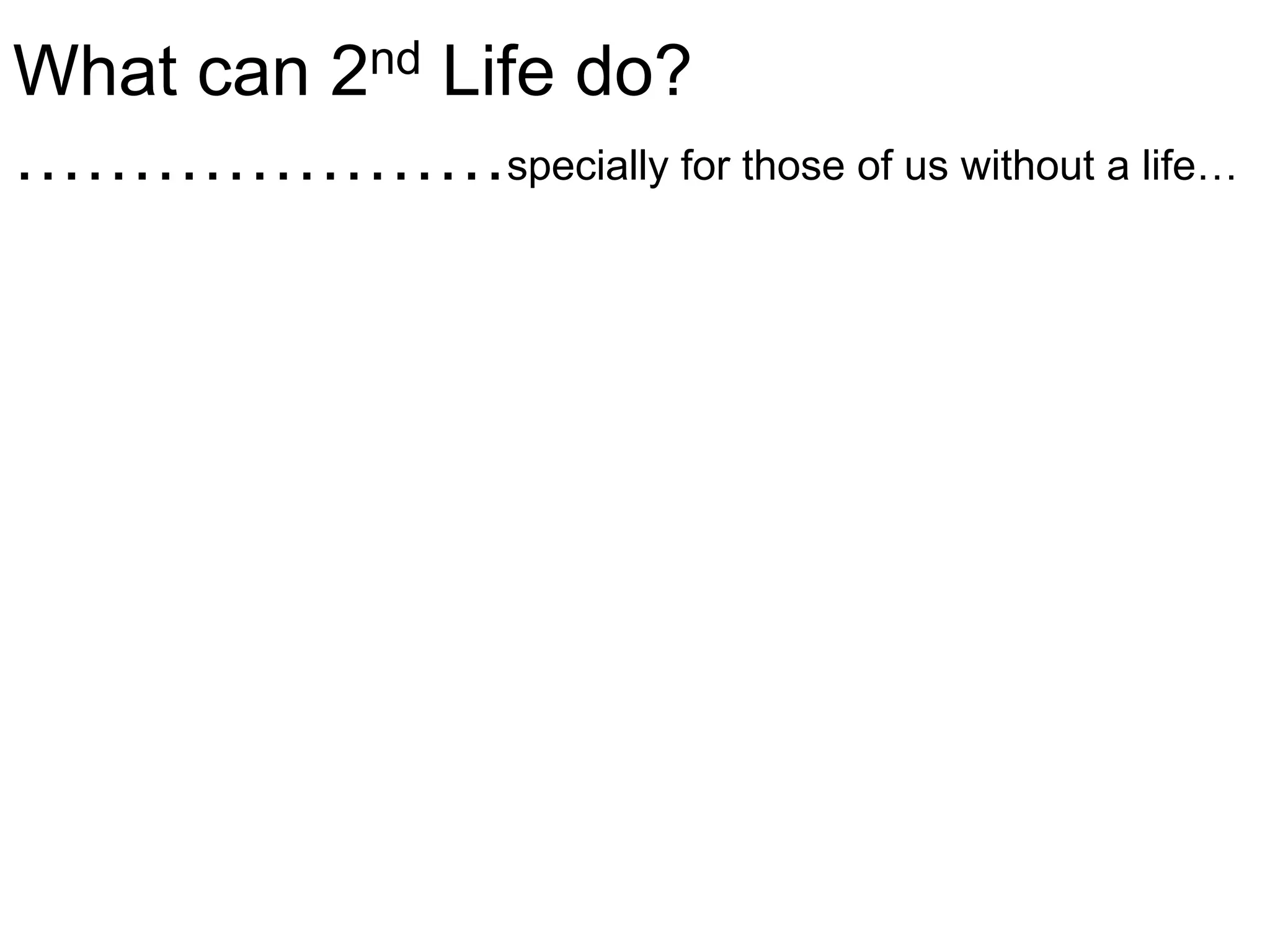 Sloodle Project Presentation