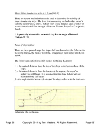Slope stability | PDF