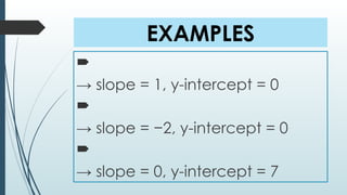 SLOPE AND INTERCEPT OF A LINE GRADE 8.pptx