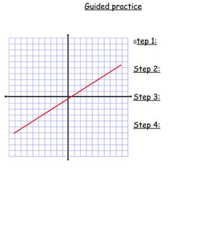 Guided practice S tep 1: Step 2: Step 3: Step 4: 