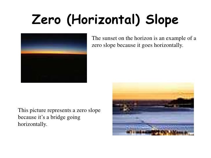 slopes in real life