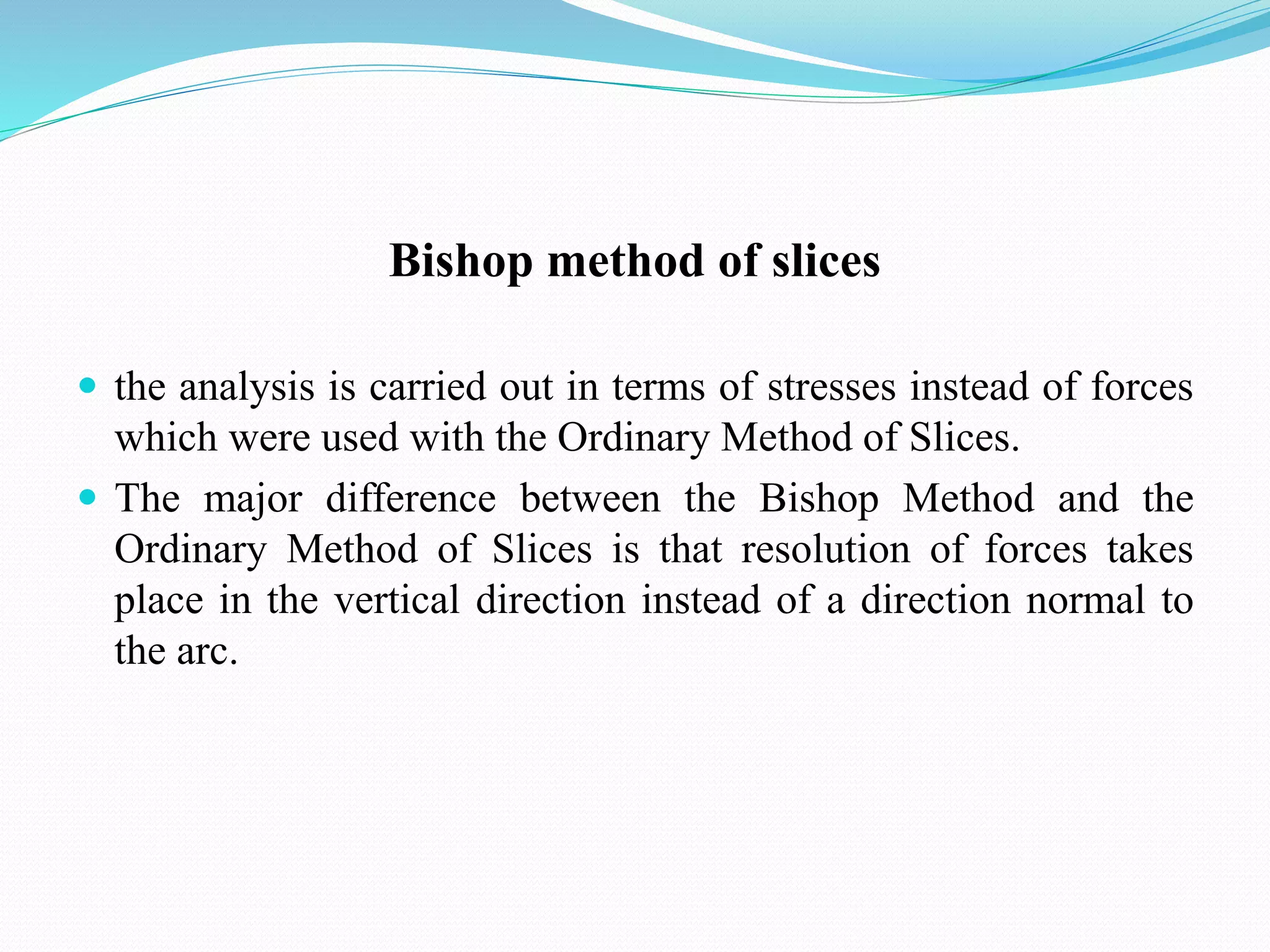 Slope stability analysis | PPTX