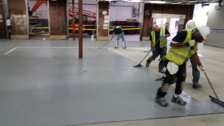 Sloped Flooring Process for Food and Beverage Facilities