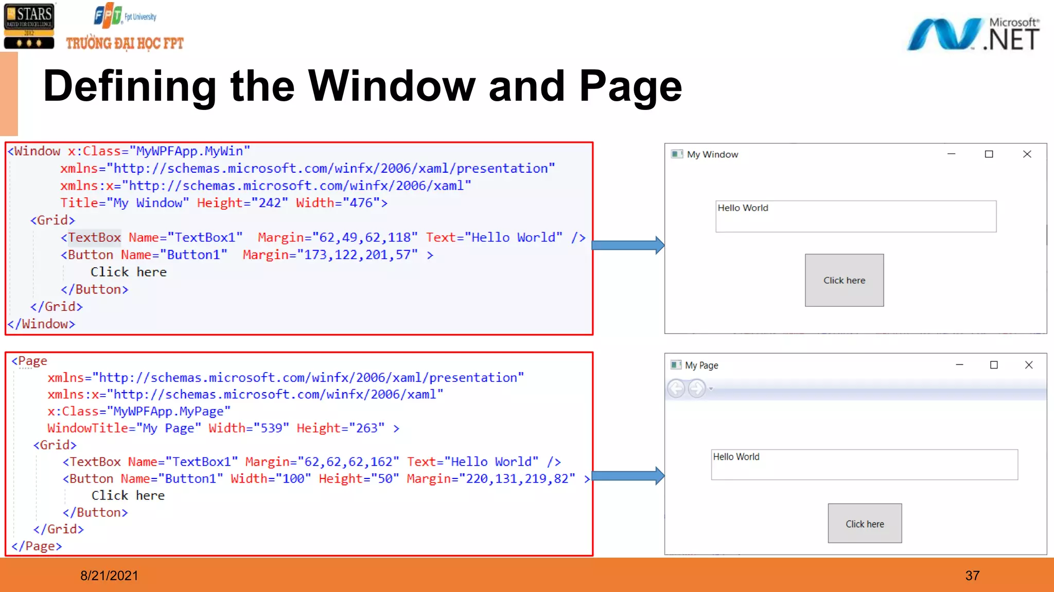 8/21/2021 37 Defining the Window and Page 